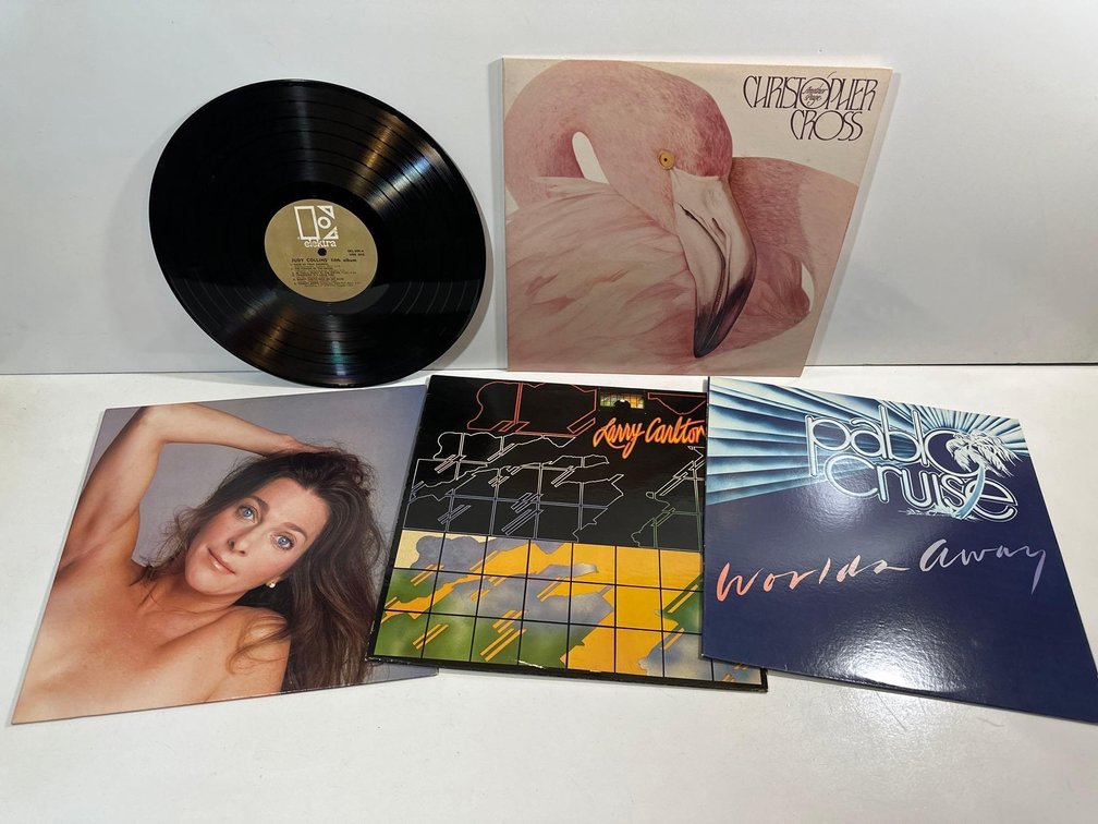 (X's 5) Mixed Lot of Various Album Records