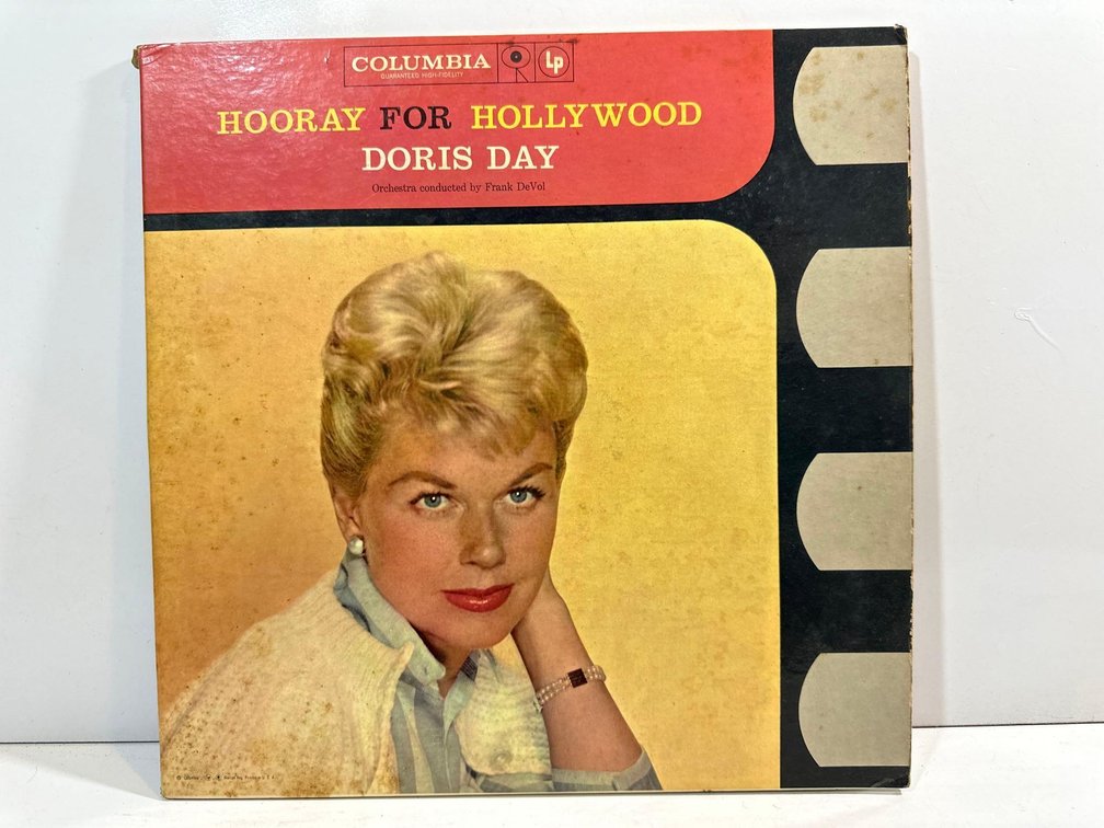 Hooray for Hollywood - Vintage 1958 Album Vinyl by Doris Day