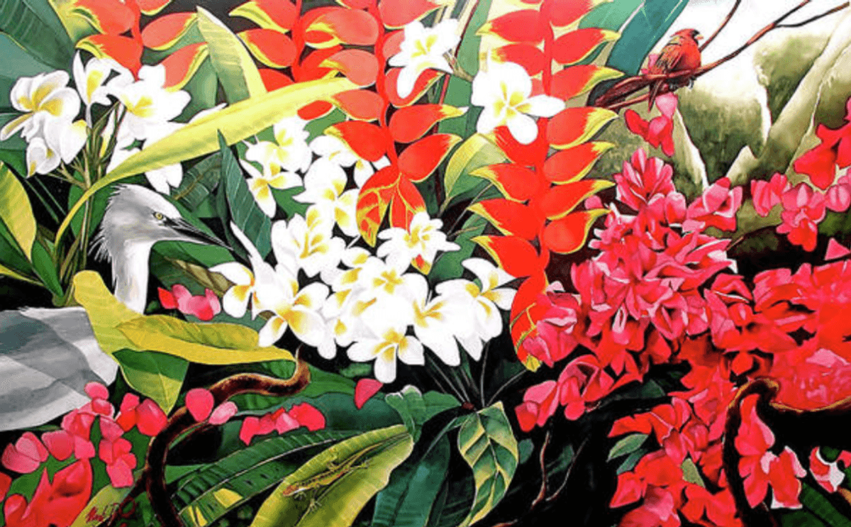"Garden Island" Mark Daniels Print