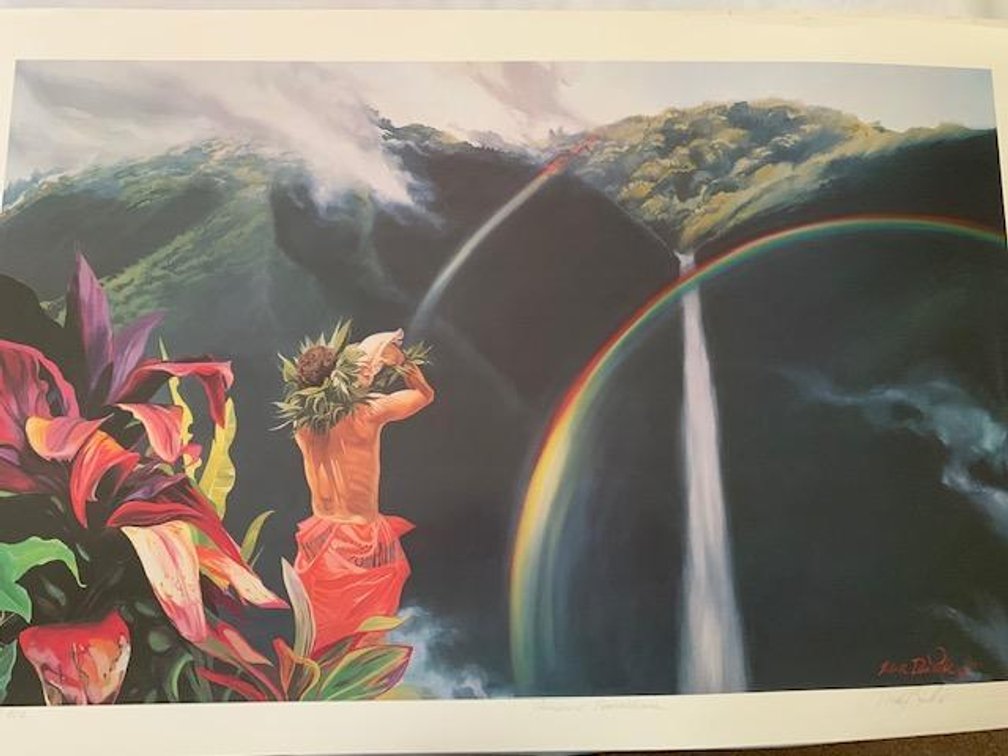 "Anuenue Namolokama" Mark Daniels Print