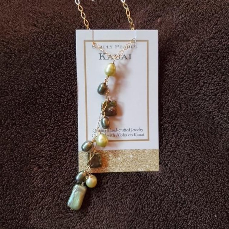 Handcrafted Freshwater Pearl Necklace by Simply Pearls Kauai