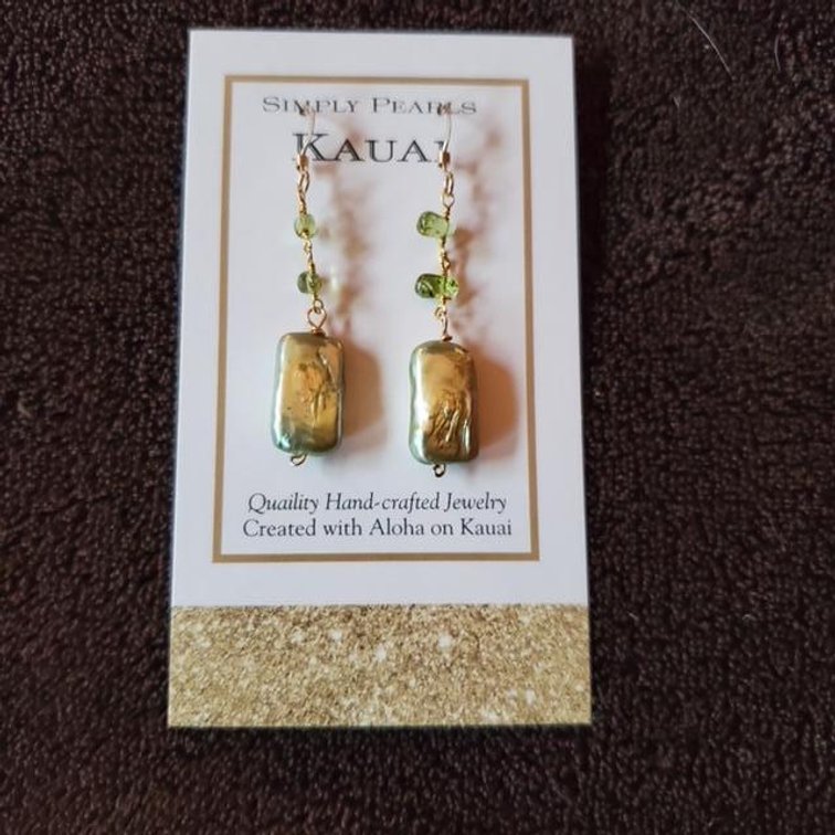 Handcrafted Freshwater Pearl Earrings by Simply Pearls Kauai