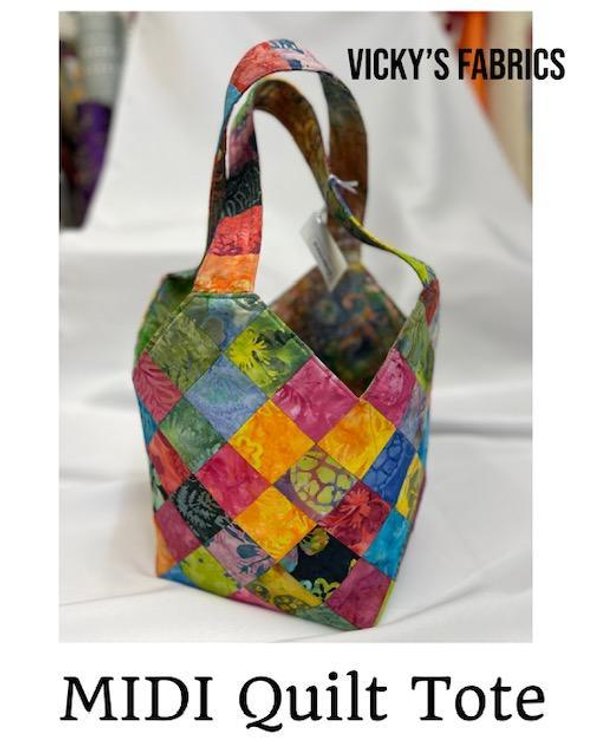 Vickey's Fabric Medium Mando Bag