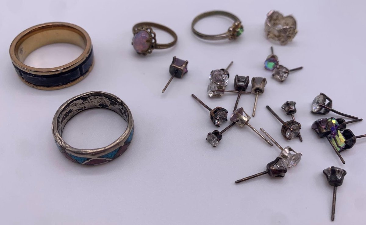 Fashion Rings & 925 Stud Earrings