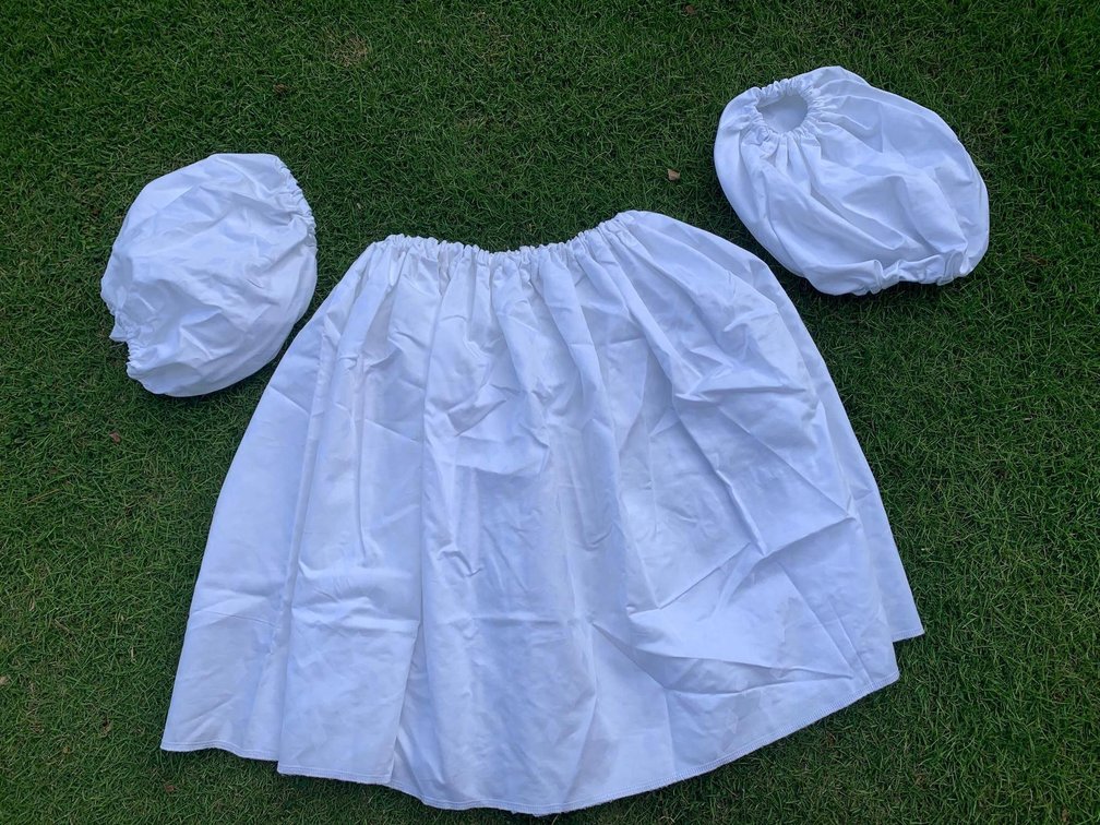 Child’s White Hula Set 