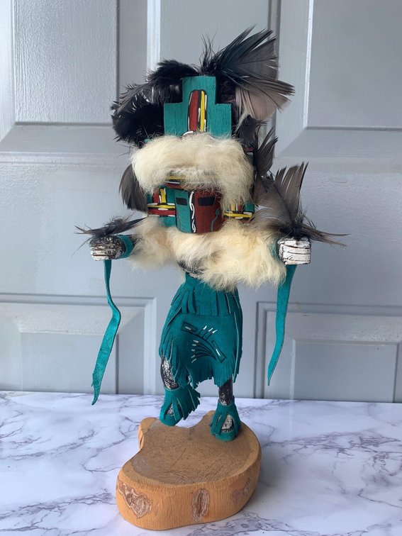 Kachina Katsina Doll Spirit Figurine Native American Hemis Yazzie