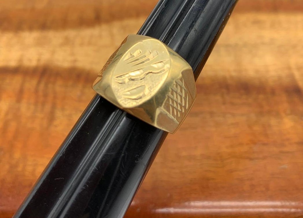 Men’s 18k Gold Plated Ring