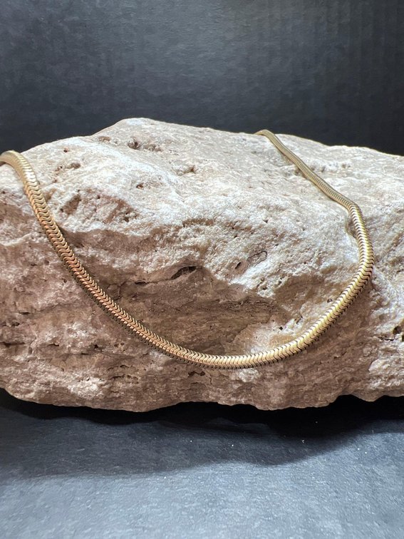 Gold Plated Chain Necklace 