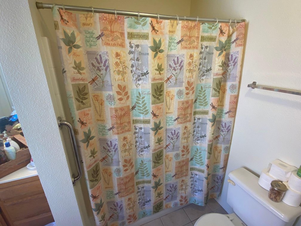 Plant Patterned Shower Curtain