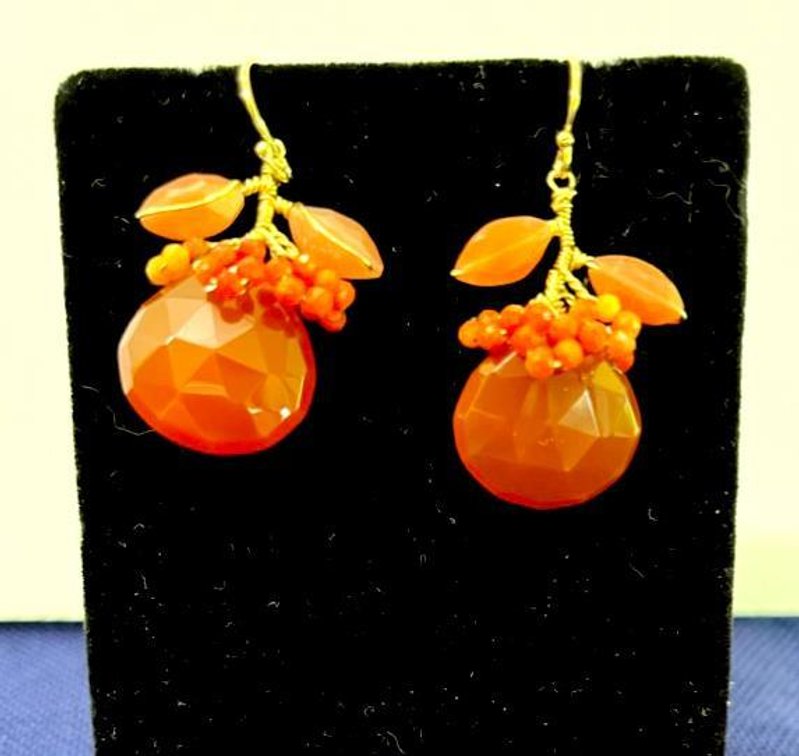 Earrings from Pu'uwai Gallery