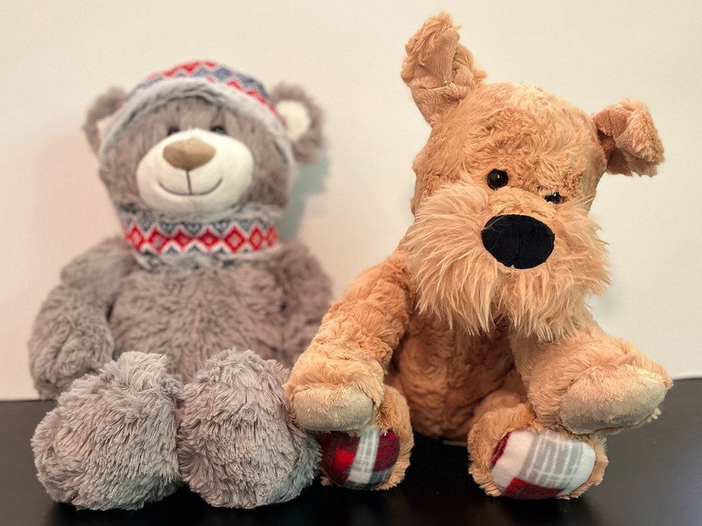 TWO Stuffed Animals