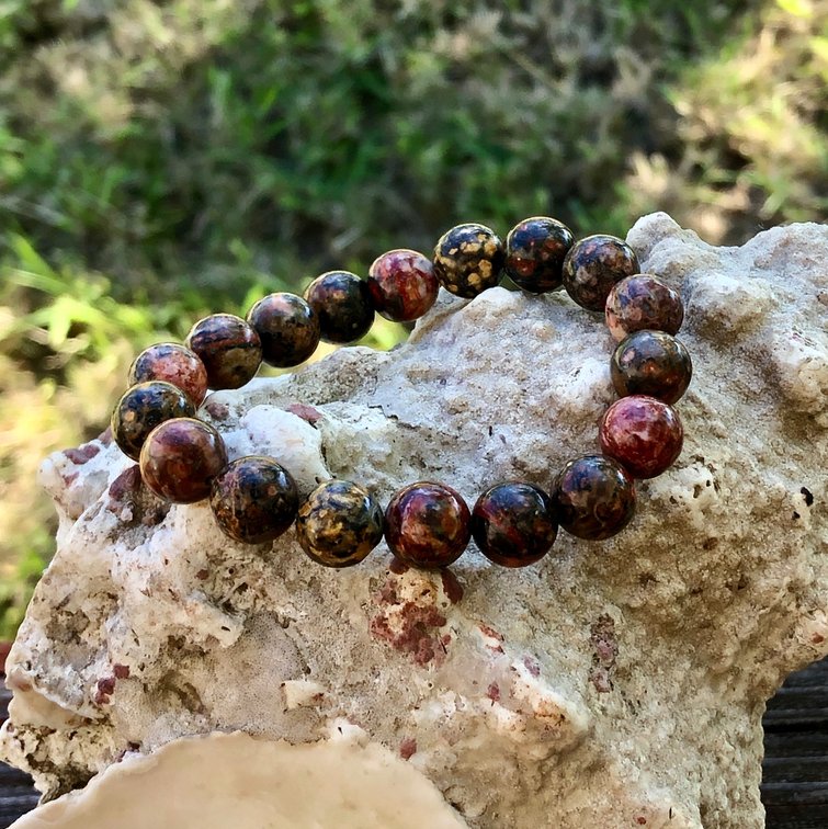 Leopard Jasper Bracelet