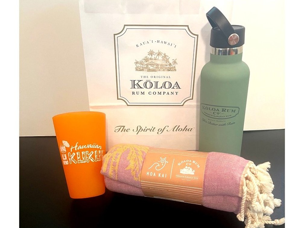 Gift Bag from Koloa Rum