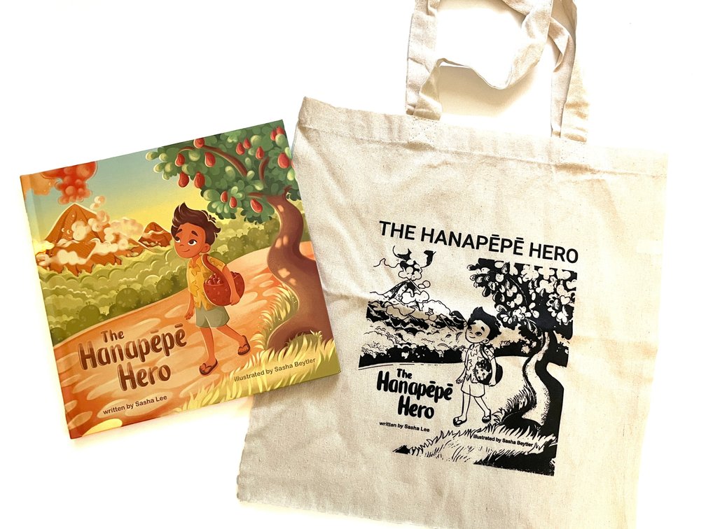 Hanapepe Hero Book & Tote