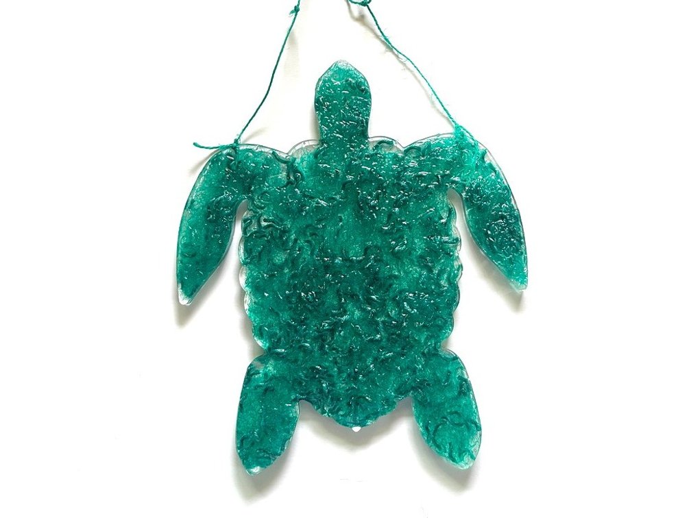 Hanging Honu from Repurpose Kauai