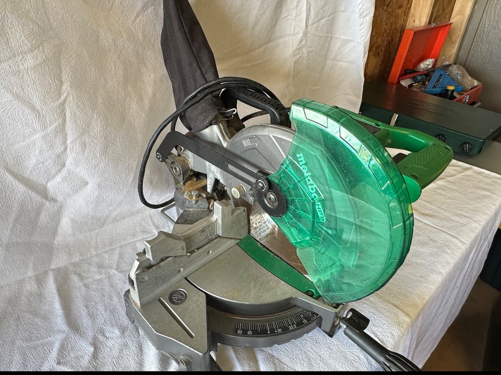 Metabo HPT compound miller saw
