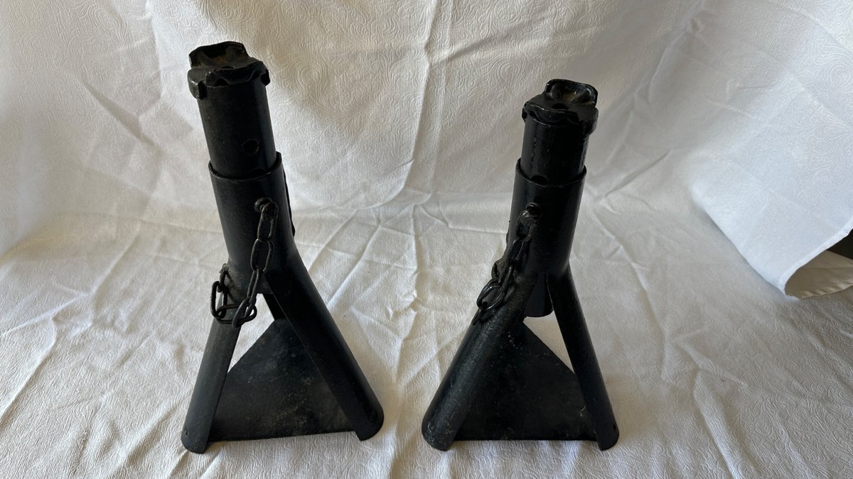2x Black Jack Stands (homemade)