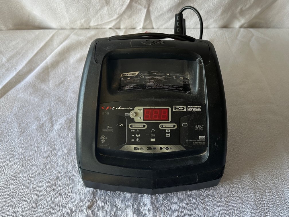 Schumacher battery charger and booster