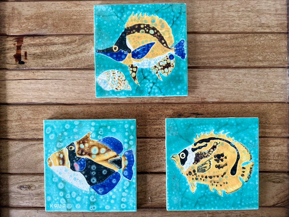 Designer Kaua’i Fish Tiles 