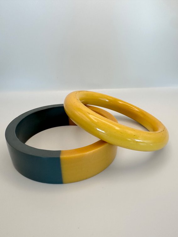 Vintage duo color bangle set 