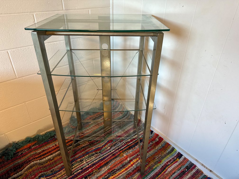 Heavy Tempered Glass Shelf 39” x 24”
