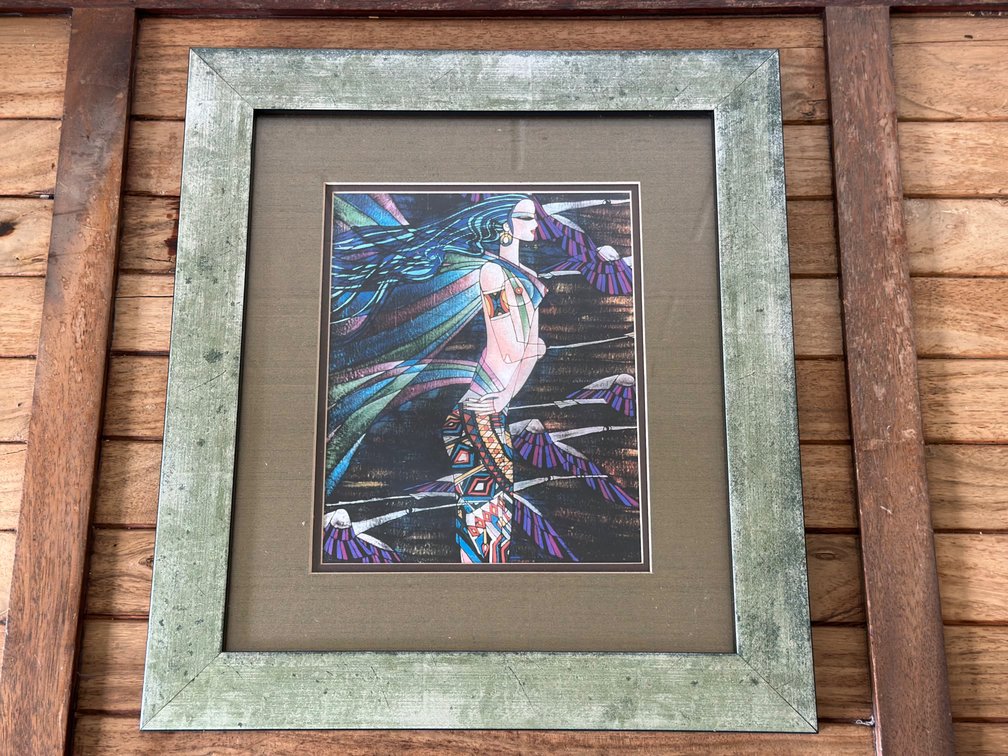 The Siren 18” x 16” - Feminine Power Art Southeast Asia