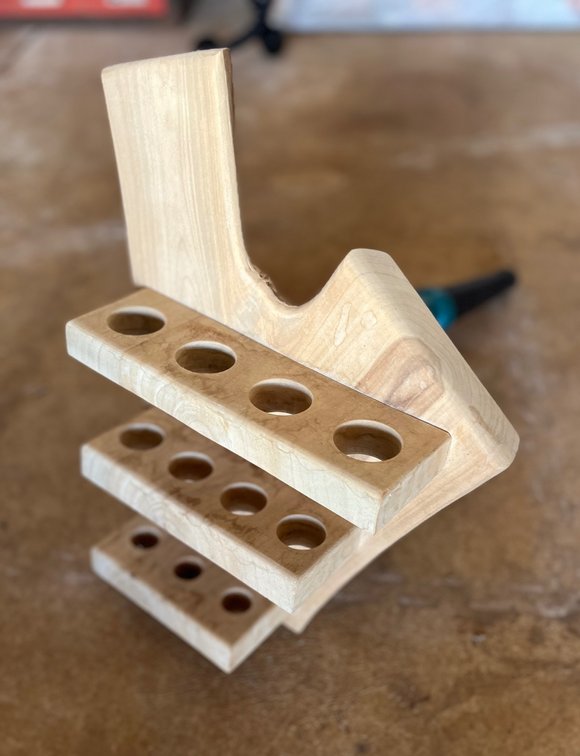 Camphor wood Egg Holder 