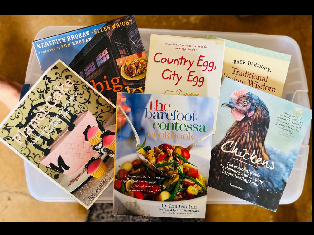 Kitchen Book Lot 