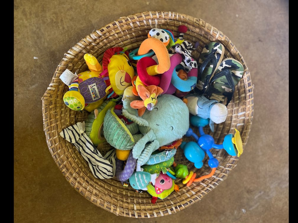 Baby Toy Lot / Basket