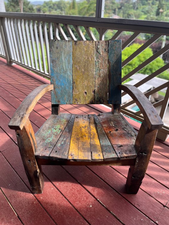Boat Wood Chair 1