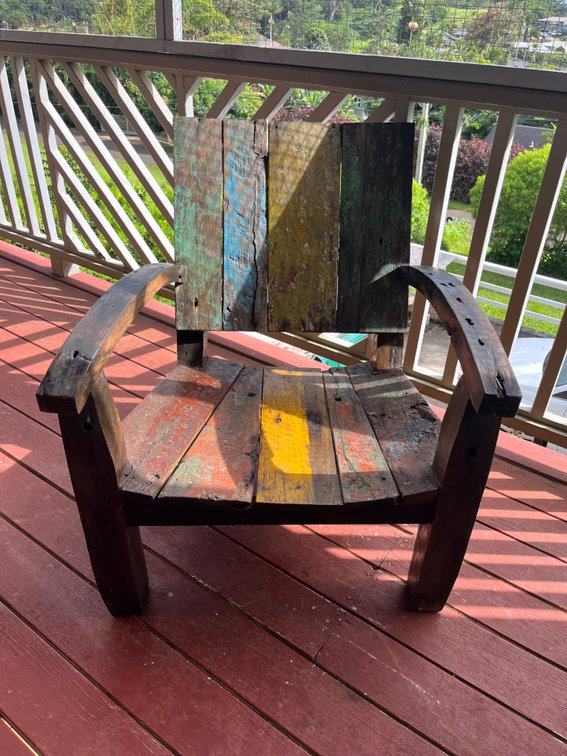 Boat Wood Chair 2