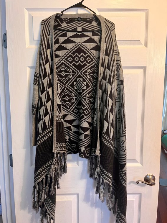 Womens Pancho 