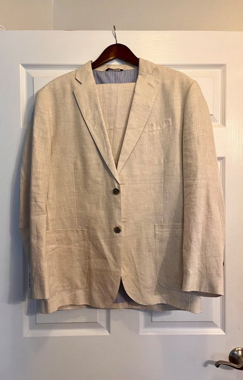 Mens Linen Suit/ Pants 