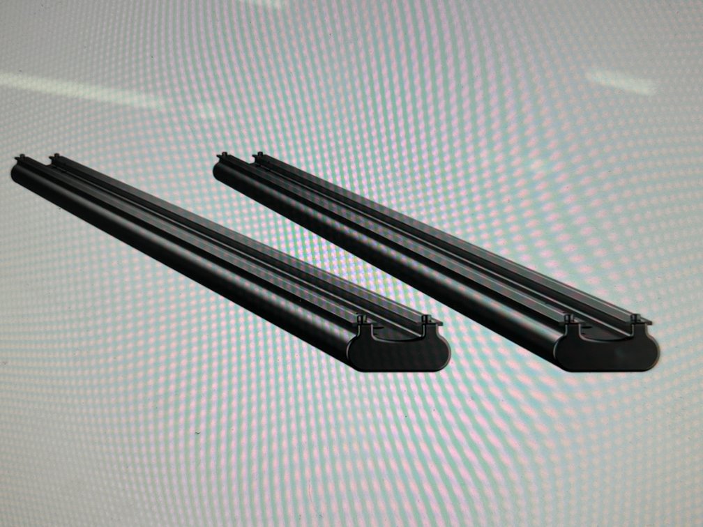 Thule TracRac SR Base Rail (Model 21784) for Dodge Ram 1500 - Heavy Duty and Adjustable