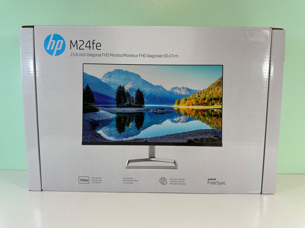 New HP M24fe 23.8-inch FHD Monitor - In Original Box