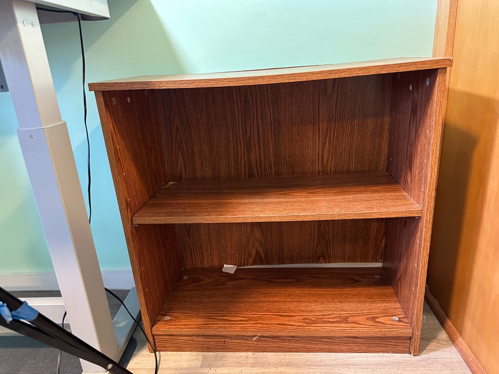Laminate Bookshelf for DIY or Refurbishing Project – Approx. 28" x 12" x 28"