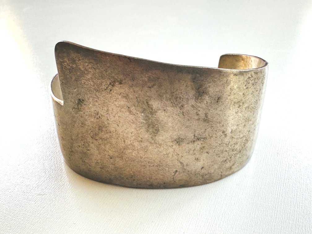 Mexican Sterling Silver Cuff Bracelet 