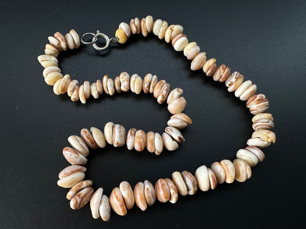 Natural Stone Bead Necklace - Earthy Tones