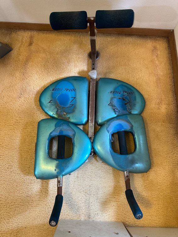 Total Tiger Ab Exercise Equipment - Well Used, Ideal for Home Workouts