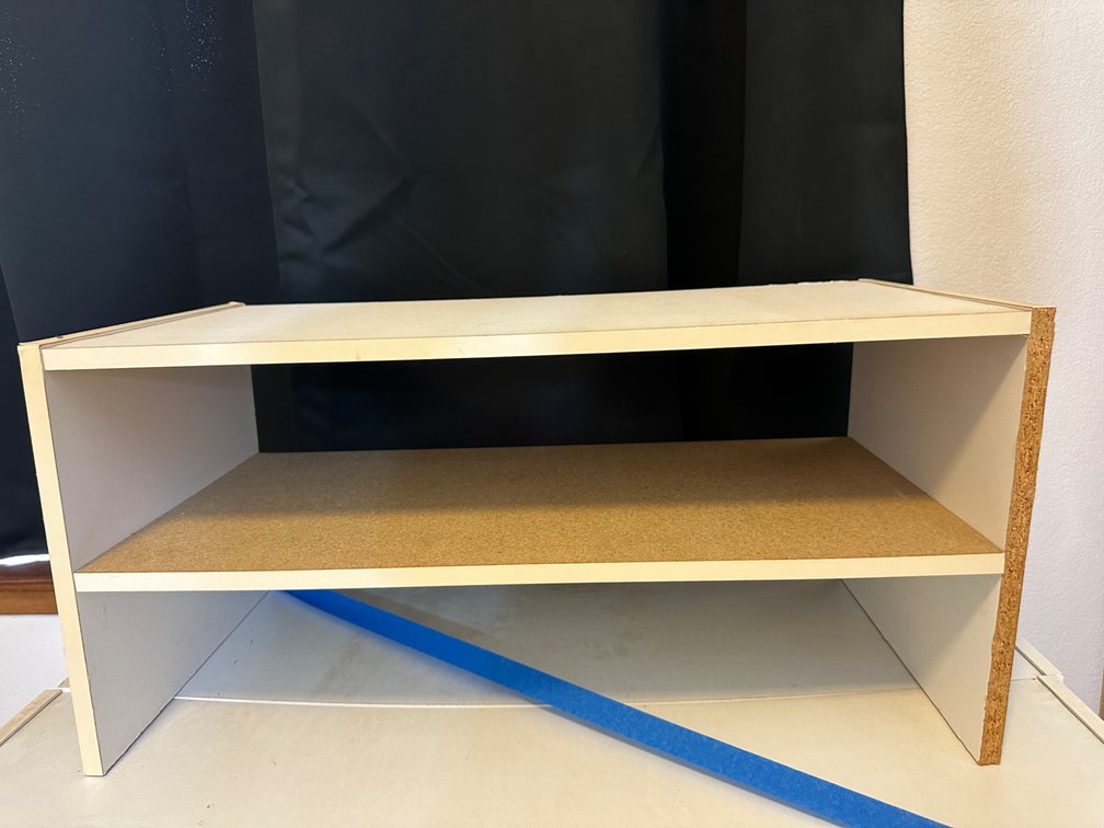 Laminate Shelf - Approx. 24" x 11.5" x 12" - Ideal for Closets and Storage Areas