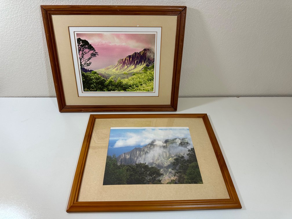 (X's 2) Nature Photography Framed Prints - Signed & Scenic Landscape Shots