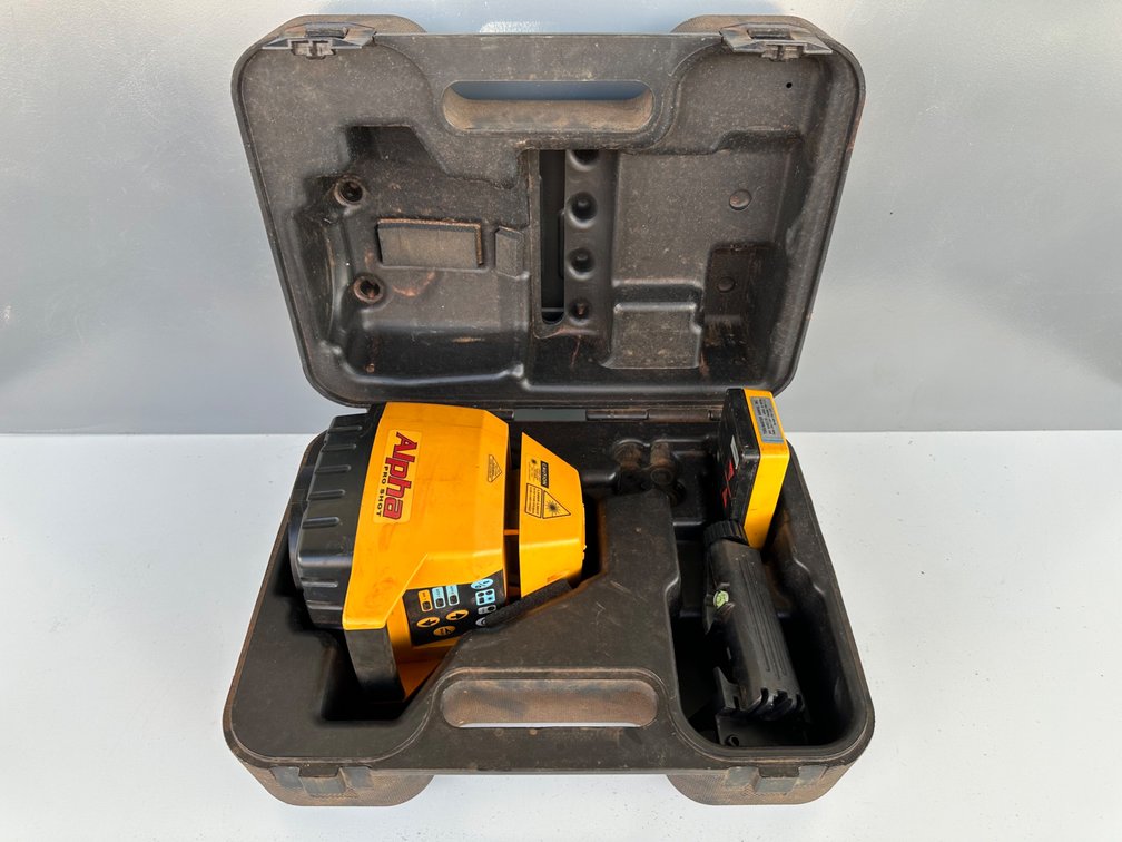 Alpha Pro Shot Laser Level System with Carry Case