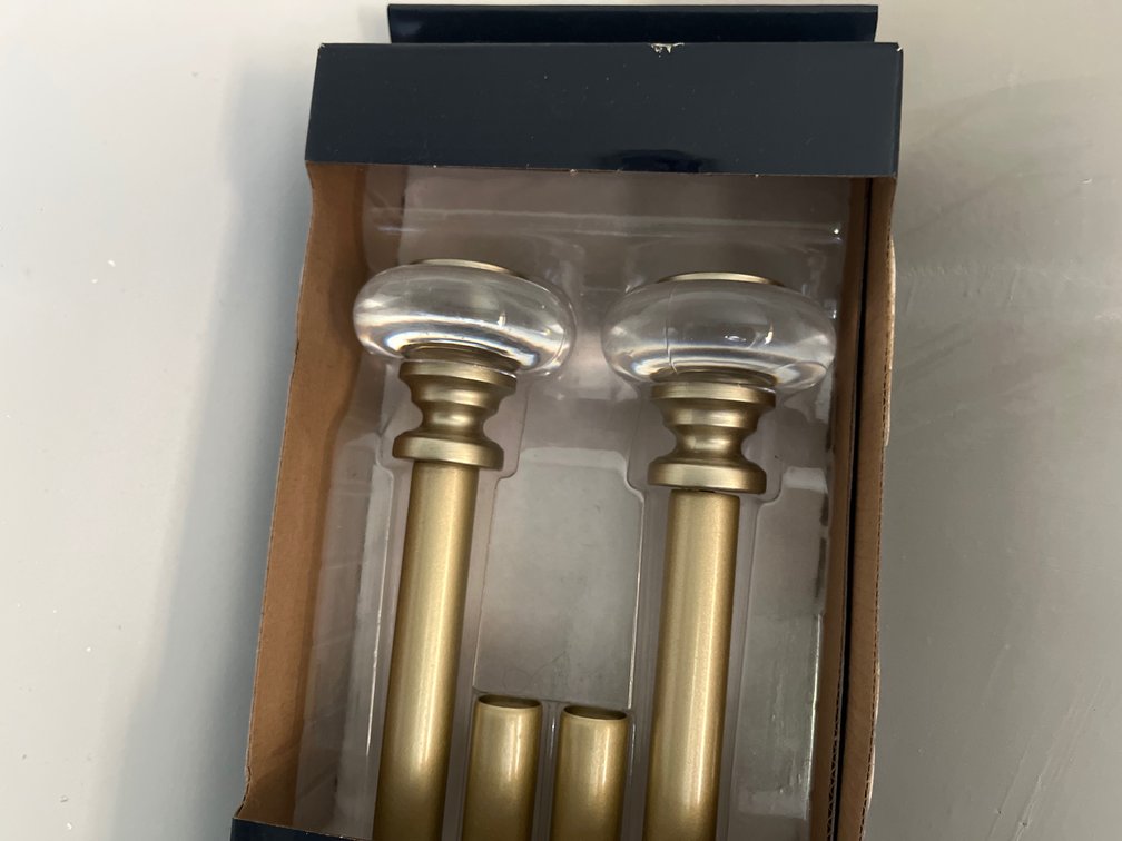 Set of 2 NEW Curtain Rods