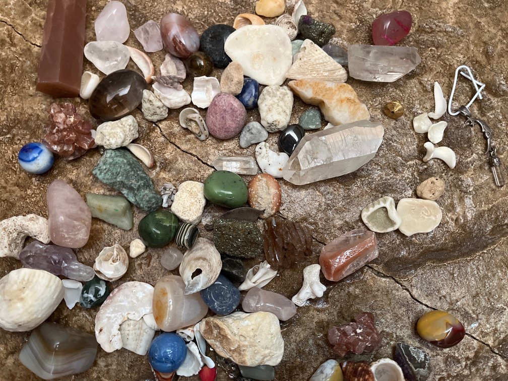 Mixed Crystals, Stones and Shells