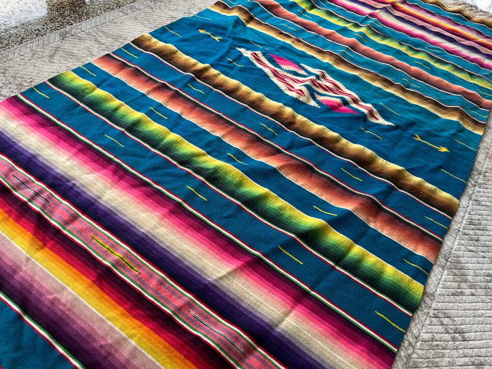 Vintage Handwoven Rug