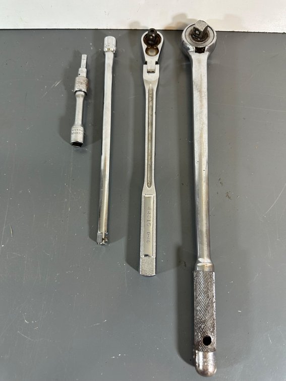 Assorted Ratchets and Extensions for Versatile Tool Needs