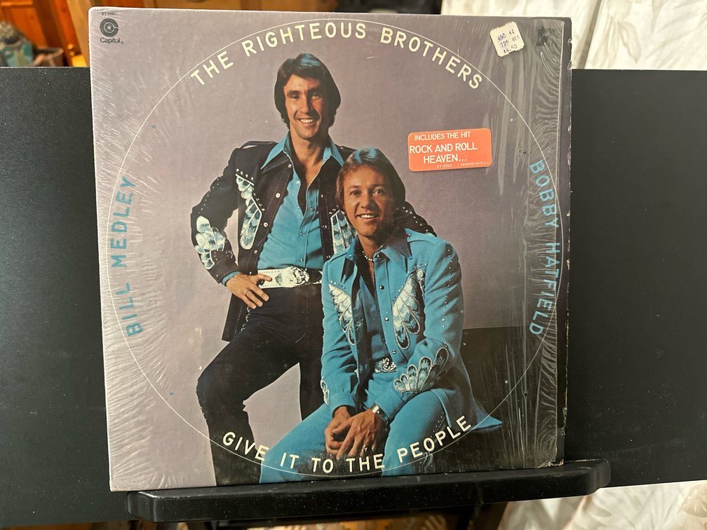The righteous Brothers give it to the people vinyl album