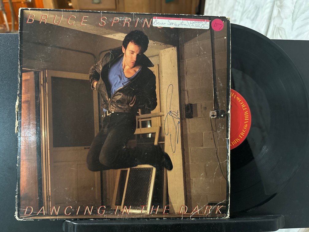 Bruce Springsteen dancing in the dark vinyl album