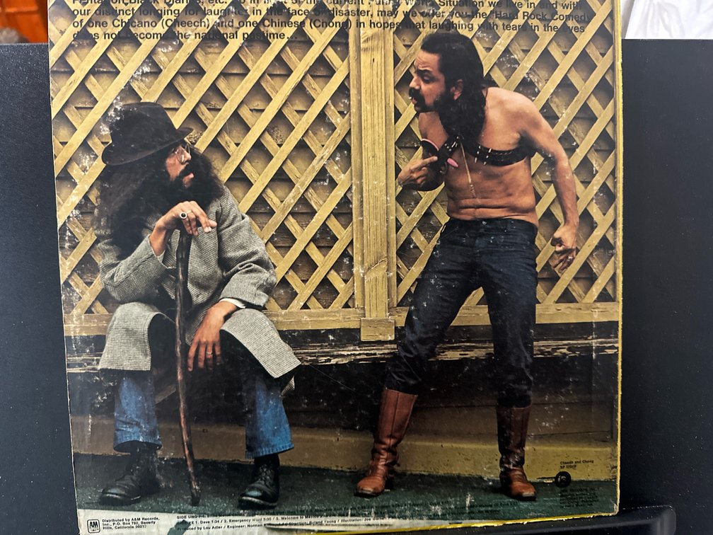 Cheech and Chong’s vinyl album