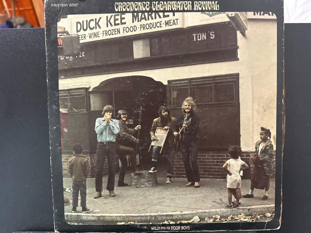 Creedence Clearwater Revival Willie and the poor boys album